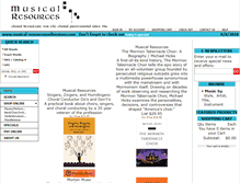 Tablet Screenshot of musical-resourcesonlinestore.com